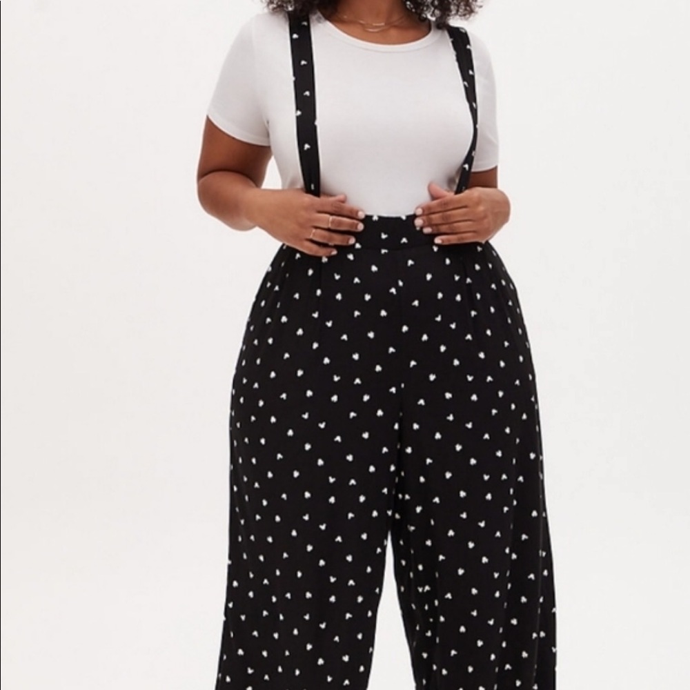 Torrid: Mickey Mouse Polka Dot Overall